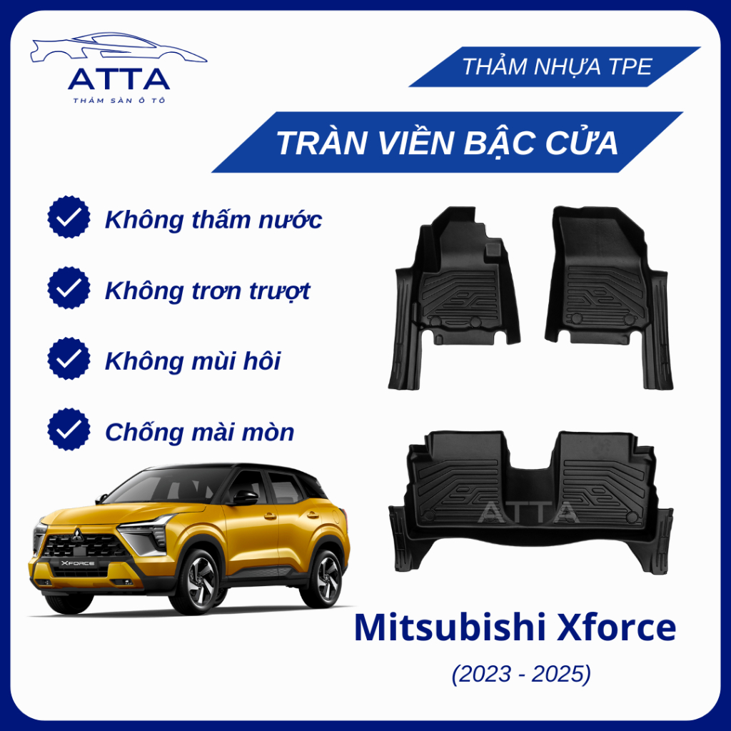 Thảm Lót Sàn Ô Tô TPE Khuôn Đúc Mitsubishi Xforce