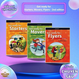 Sách - Get ready for Starters, Movers, Flyers - 2nd edition - có file nghe