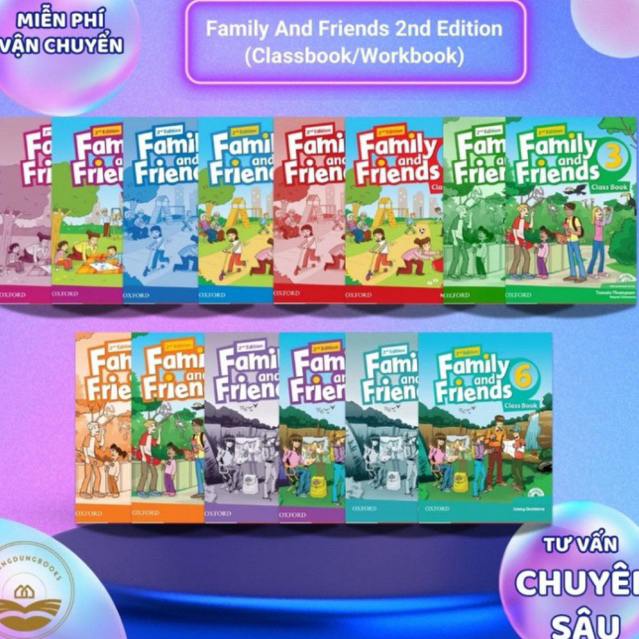 Sách - Family And Friends 2nd Edition (Classbook/Workbook)