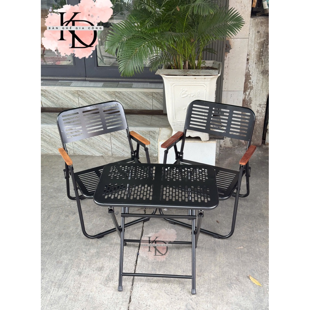 Combo 2 ghế cnc + 1 bàn...bàn ghế camping...combo bàn ghế cf