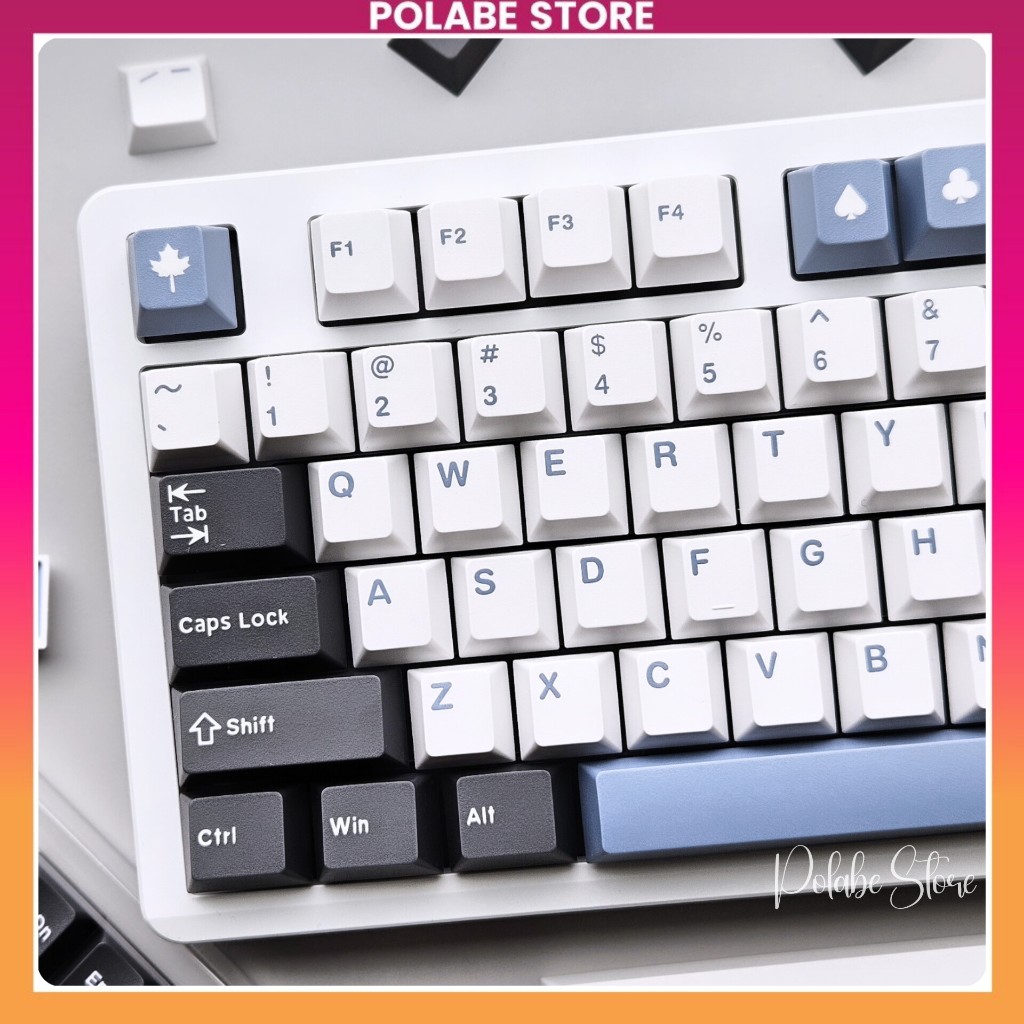 Keycap Arctic Cherry profile Keycap CMK Arctic bàn phím cơ Polabe Store