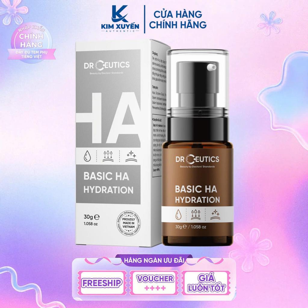 [BASIC HA] Serum dưỡng ẩm Dr Ceutics HA Basic Hydration 30G