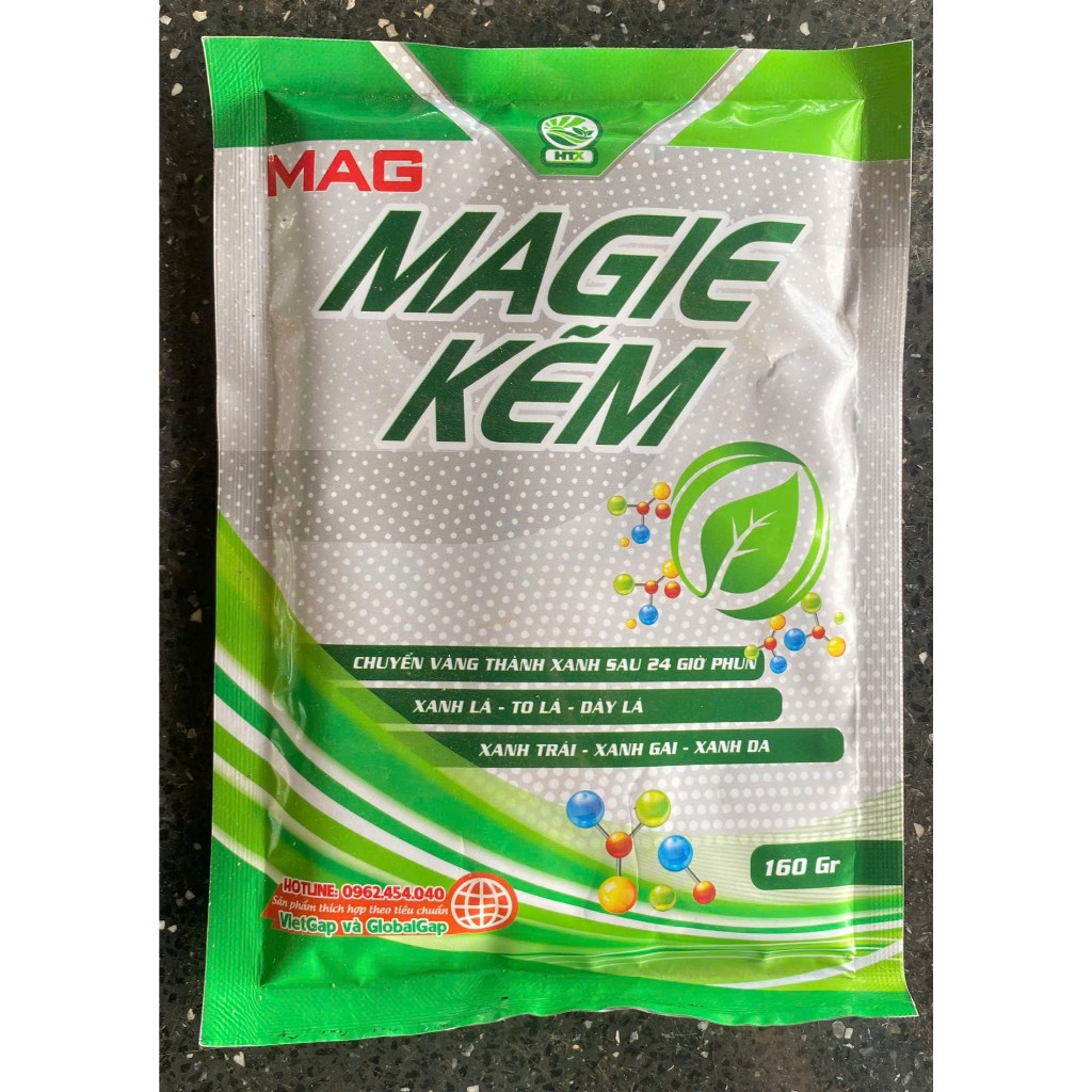 Magie kẽm - chuyển vàng thành xanh, xanh lá, to lá, giày lá.