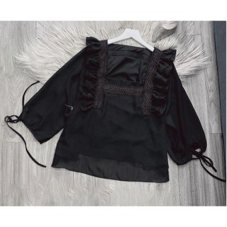 áo cổ vuông ulzzang bigsize (2 màu)