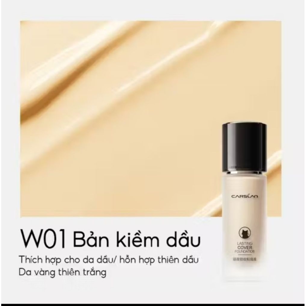 hàng pass kem nền carslan .