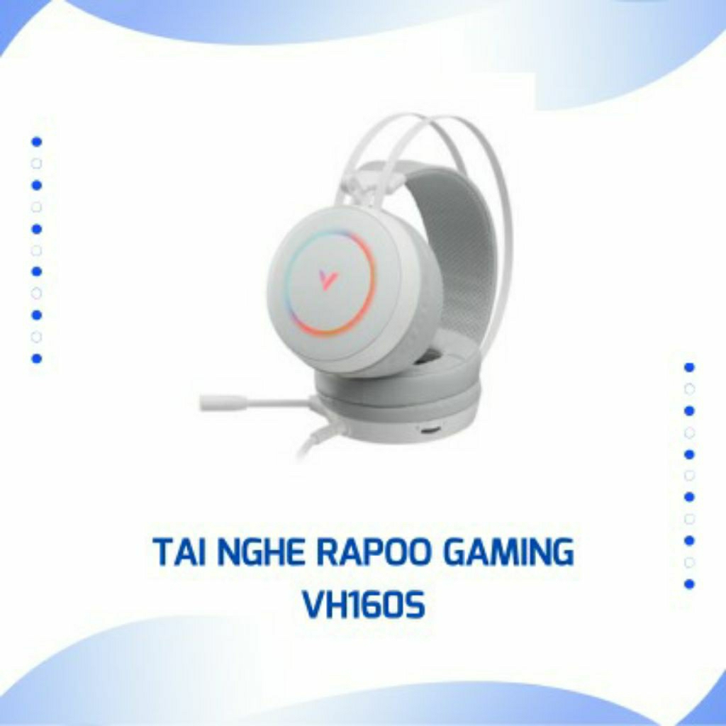 Tai nghe Gaming Rapoo VH160 hàng new bảo hành 12 tháng.