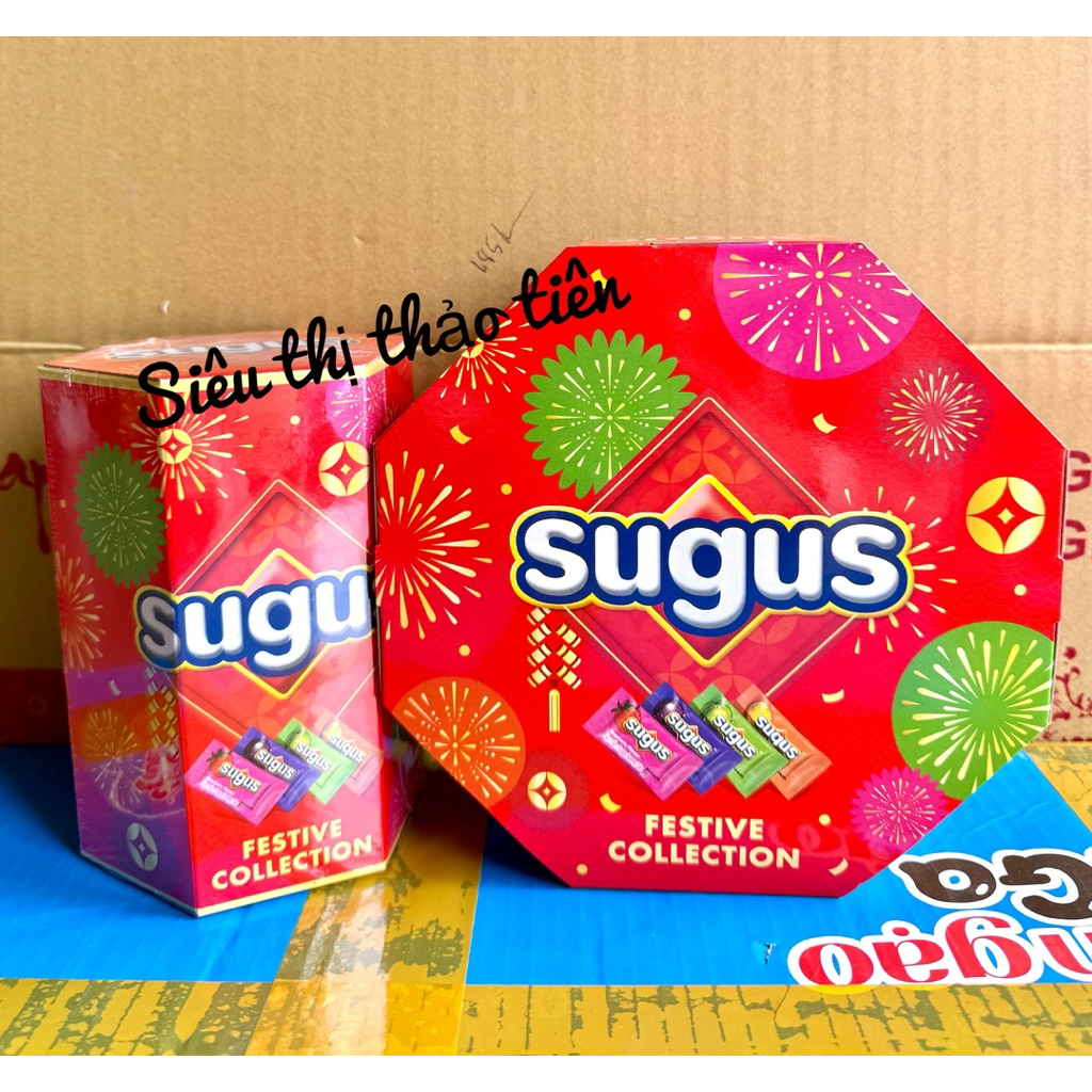 [Hộp Quà Tết] Kẹo Mềm Sugus Hương Trái Cây Hộp 210g/99g