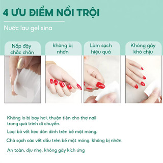 NƯỚC LAU GEL SINA 1 LÍT.