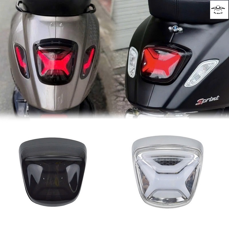 Đèn Hậu X Cho Các Dòng Vespa Sprint Primavera TFT