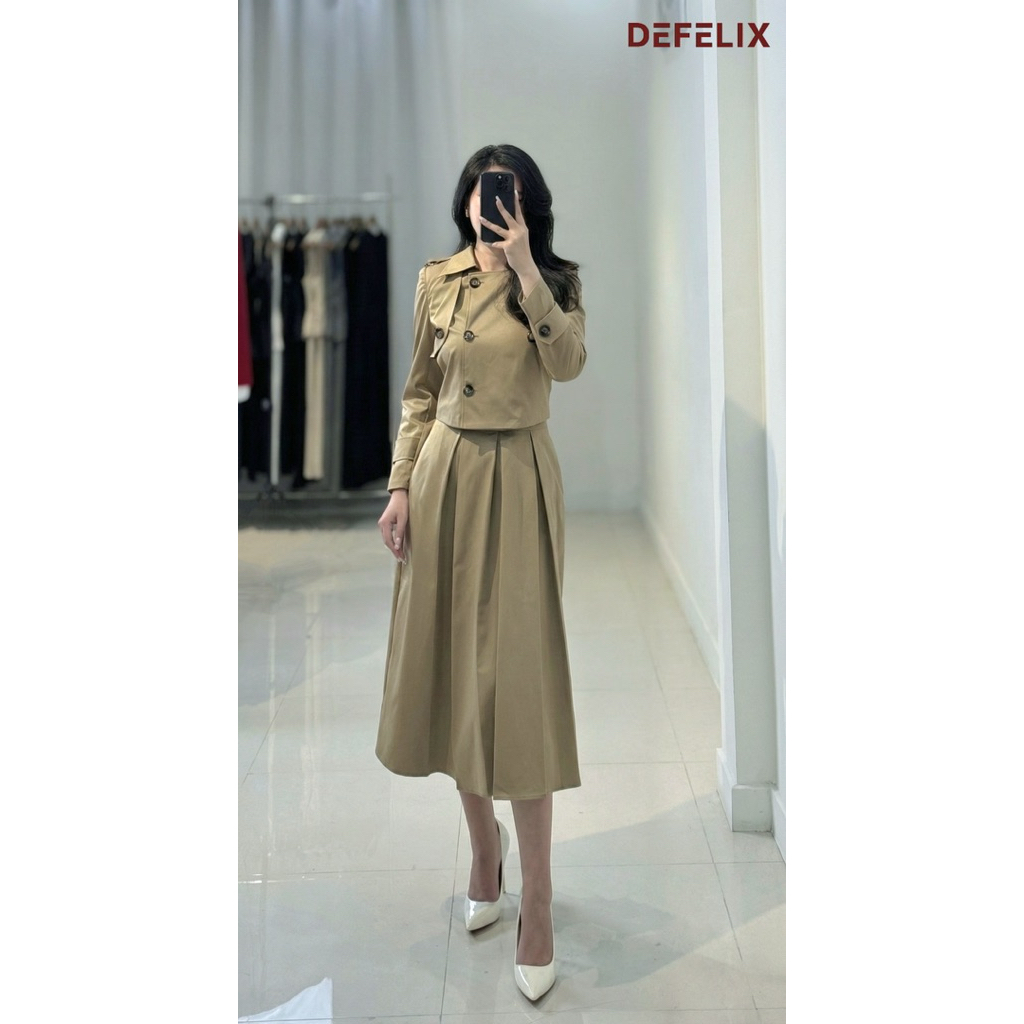EVELYN BEIGE DRESS