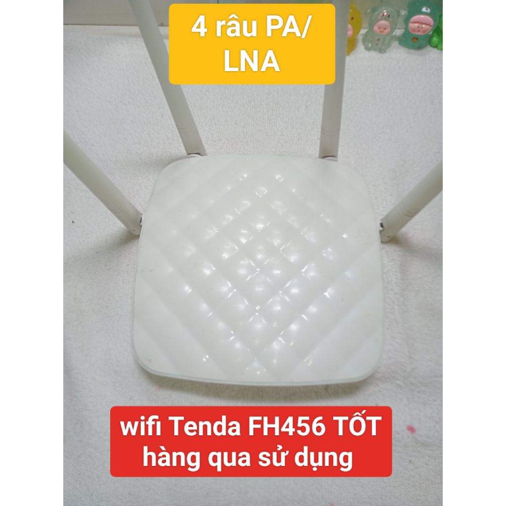 wifi cũ Tenda FH456 hàng tốt bản có PA/LNA thu sóng khỏe phát mạnh xuyên tường.