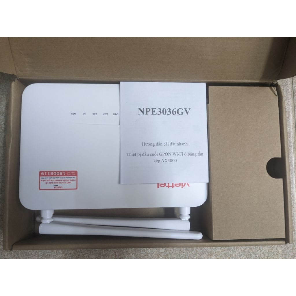 Modem Wifi 6 SDMC NPE3036GV