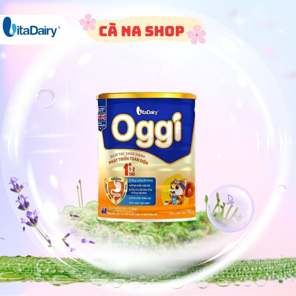Sữa Phát triển toàn diện Oggi 1+ 800g - Vitadairy - Giá tốt nhất - Hàng chính hãng