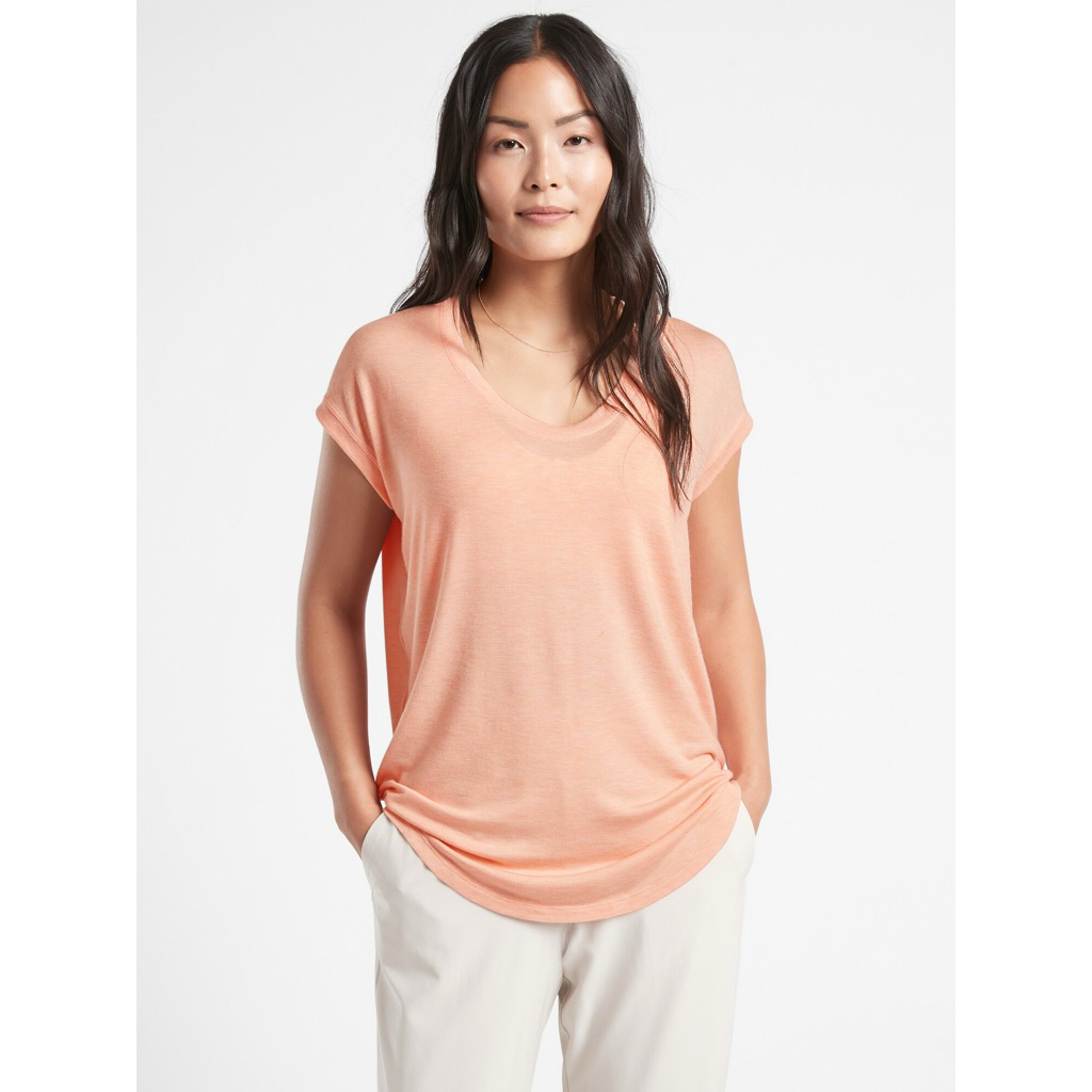 Áo thun linen Nữ ATHLETA STRATUS TEE
