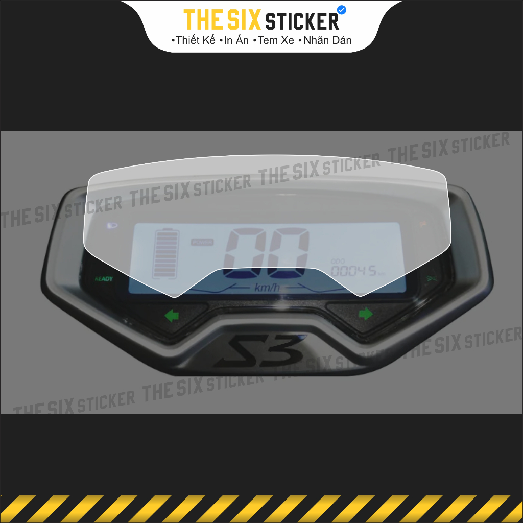 Miếng Dán Film PPF Đồng Hồ Yadea S3 Xe S3