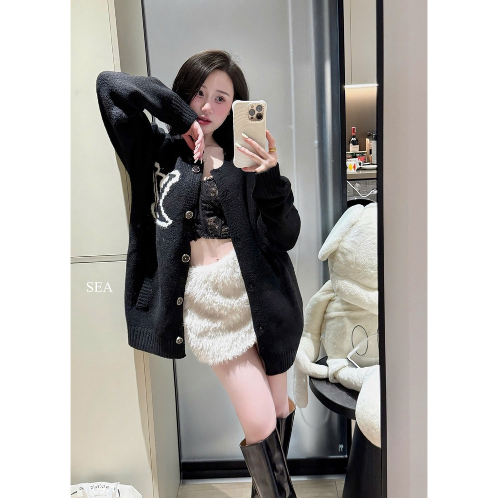 áo len cdg mặc đôi