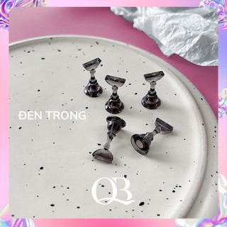[Kèm keo] Set 5 đế gắn móng mẫu tập sơn vẽ làm nailbox (giá đỡ móng giả tập vẽ)