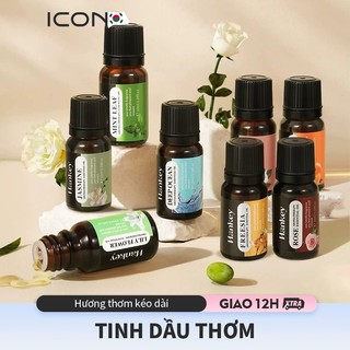  ICON Tinh dầu thơm thiên nhiên thể tích  10ml  chiết xuất từ thực vật 10 với mùi hương tùy chọn 