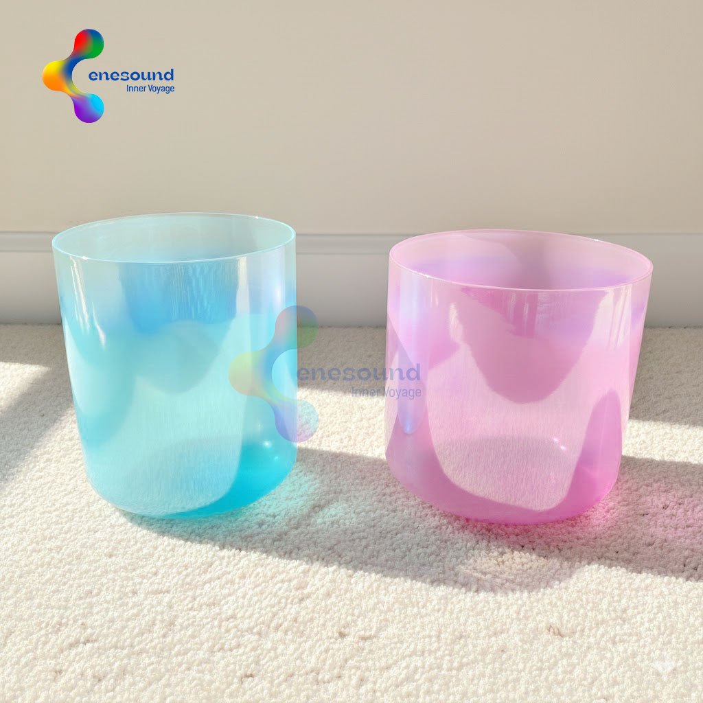 Có sẵn - Chuông Xoay Pha Lê - Alchemy Crystal Singing Bowl - Sound Healing