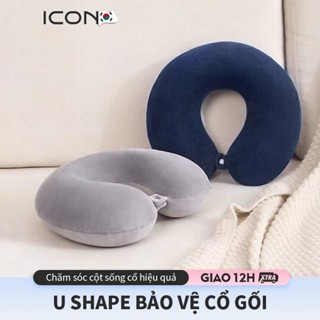 Gối chữ U kê cổ ICON-Ngừa đau cổ, đa năng du lịch & gối ngủ văn phòng