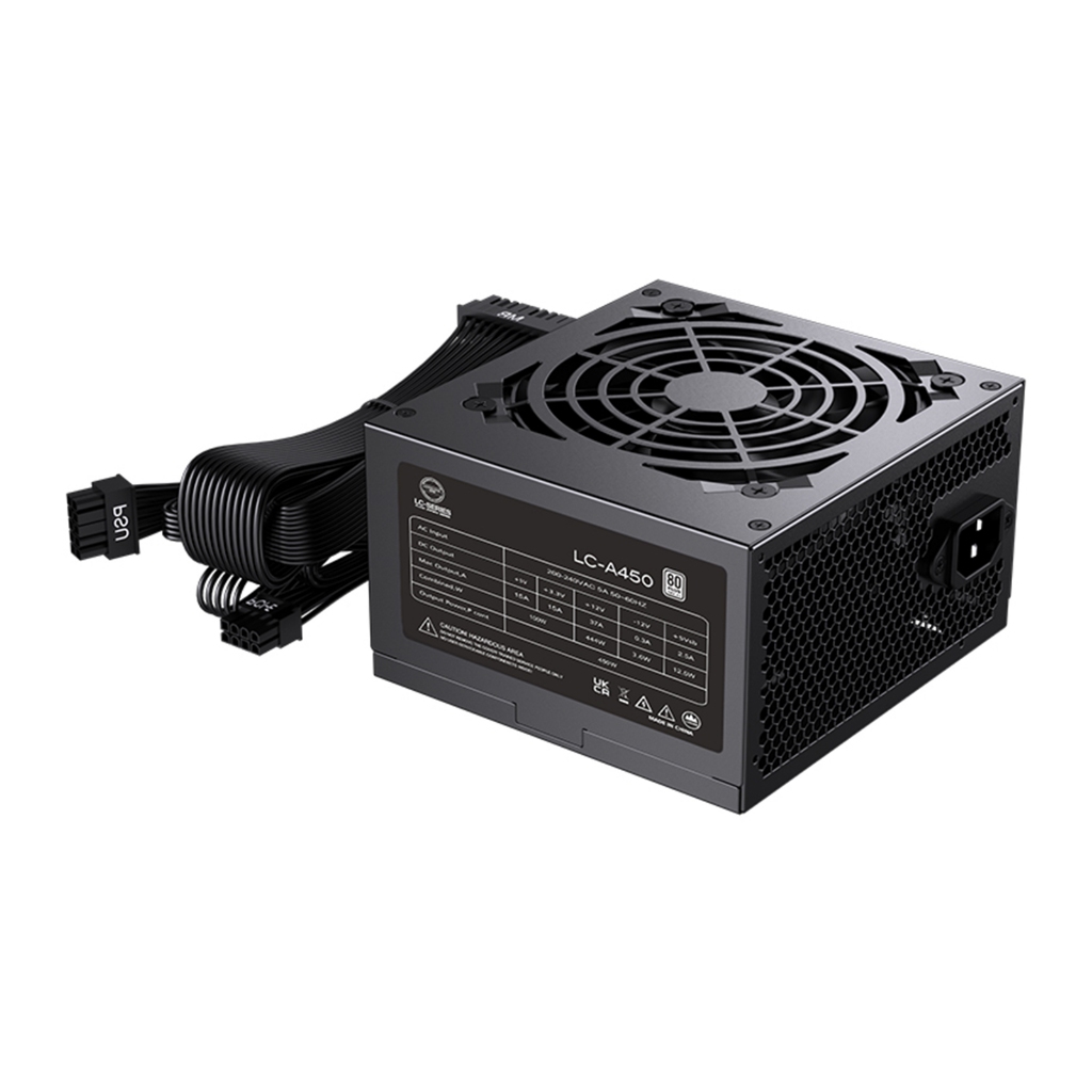 Nguồn máy tính Lovingcool 450W, Nguồn máy tính 80 plus bronze, Nguồn máy tính 450W, PSU LC-A450 450W