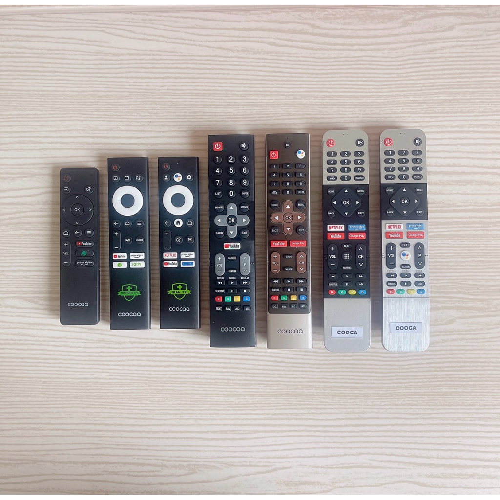 Điều khiển Tivi CooCaa hàng cao cấp( Dùng chung tất cả Tivi CooCaa)