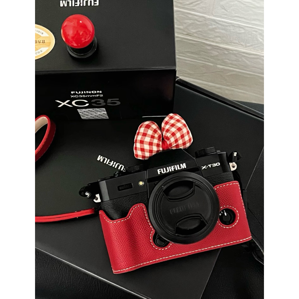 [Sẵn HN ] Case da PU cho XT20/30 X100VI Canon R50 Ốp Máy Ảnh