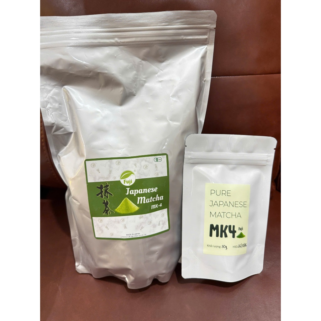 Bột matcha Fuji MK4 chiết lẻ - Chính hãng- Màu đẹp, trà đạo, pha chế latte - Đậm vị Umani