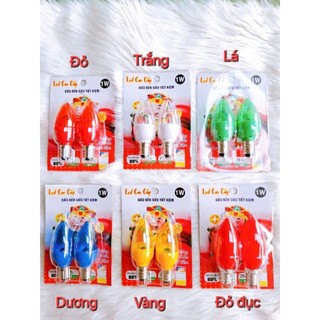 Bóng led trái ớt 1W vĩ 2 bóng
