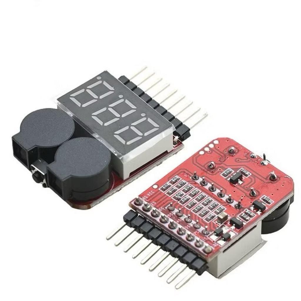 Mạch test pin kiểm tra đo pin LiPo (không màng bọc)