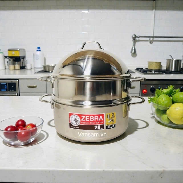 Nồi xửng hấp Zebra 28cm – 164390