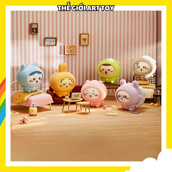 (Order 1 Set 6 box) Blindbox Chiikawa x MINISO Chính Hãng Nguyên Seal Full Box