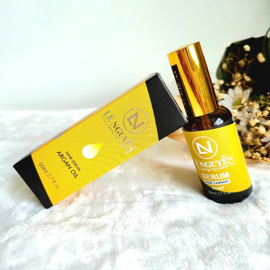 serum dưỡng tóc Hair Serum Argan Oil Lê Nguyễn 50ml