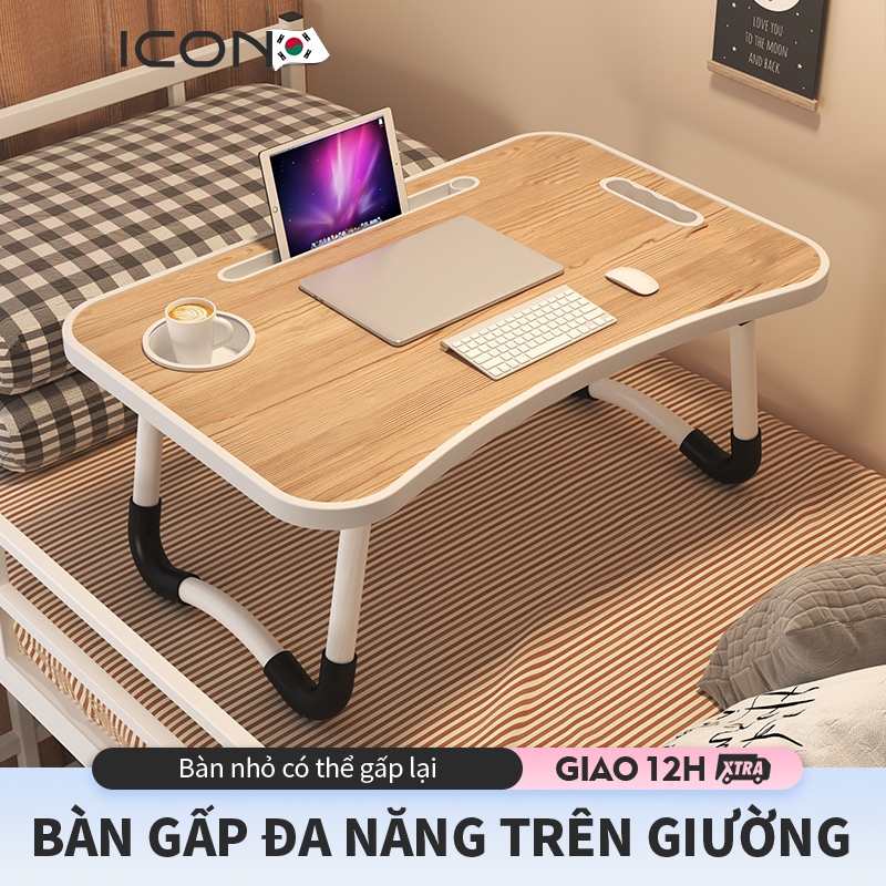 ICON Bàn gấp mini,Bàn học cho trẻ em,Bàn nhỏ có thể gập lại,Bàn gấp ngồi trên mặt đất,,