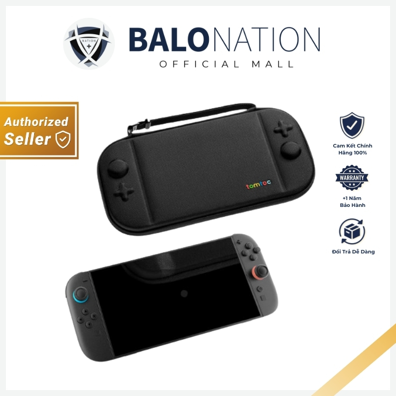 [CHÍNH HÃNG] Túi Chống Va Đập Tomtoc (USA) Nintendo Switch 2 FancyCase Slim G05 - Bảo Hành Cao Cấp 1