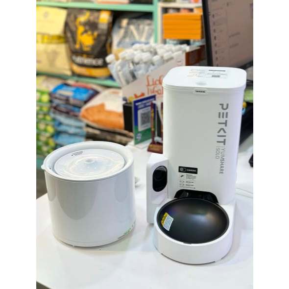 MÁY ĂN TỰ ĐỘNG PETKIT YUMSHARE SOLO 2024 – BẢN CAMERA AI 1080P