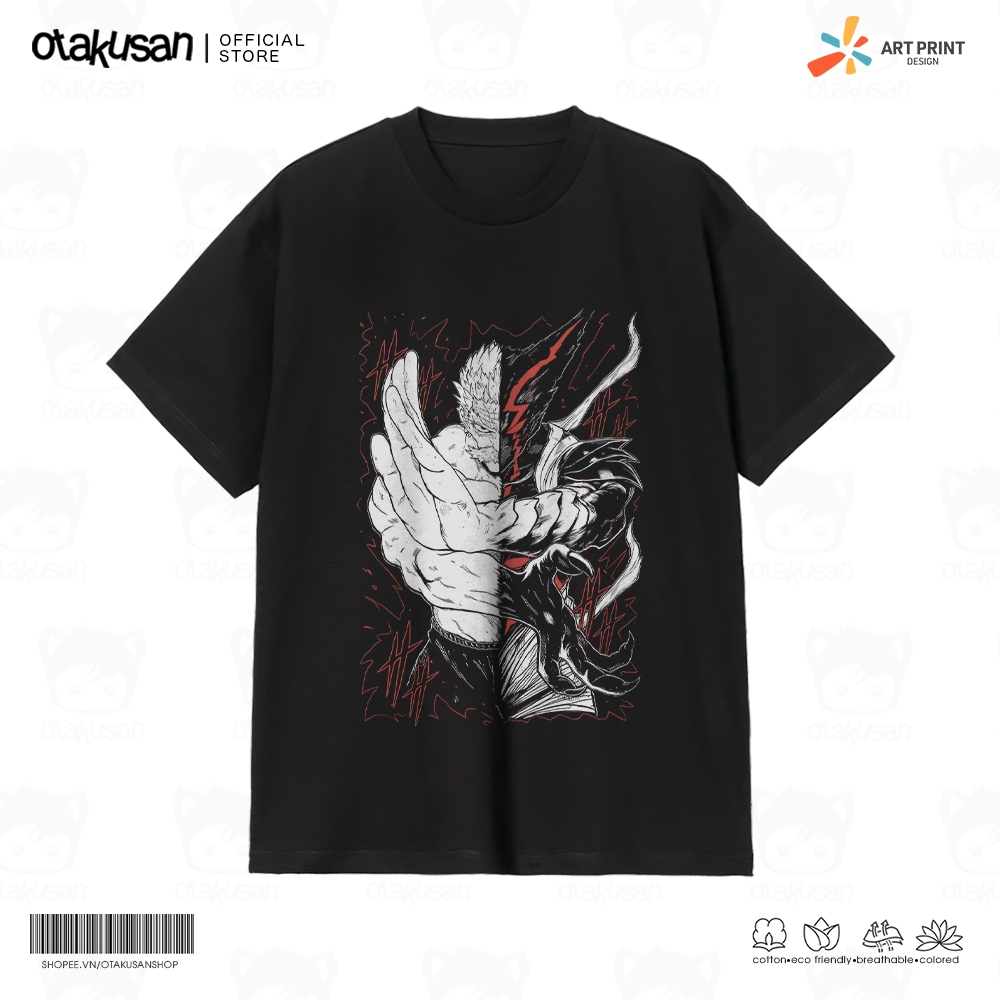 Áo thun Unisex One Punch Man Garou Cotton 100% ngắn tay