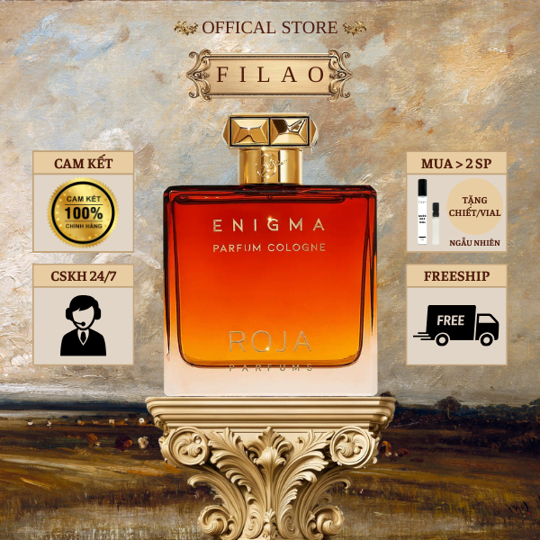 10ML | Nước hoa nam Roja Enigma Pour Homme Parfum Cologne | Filao Perfume