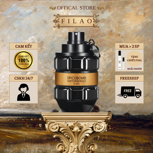 10ML | Nước hoa nam Spicebomb Extreme EDP | Filao Perfume