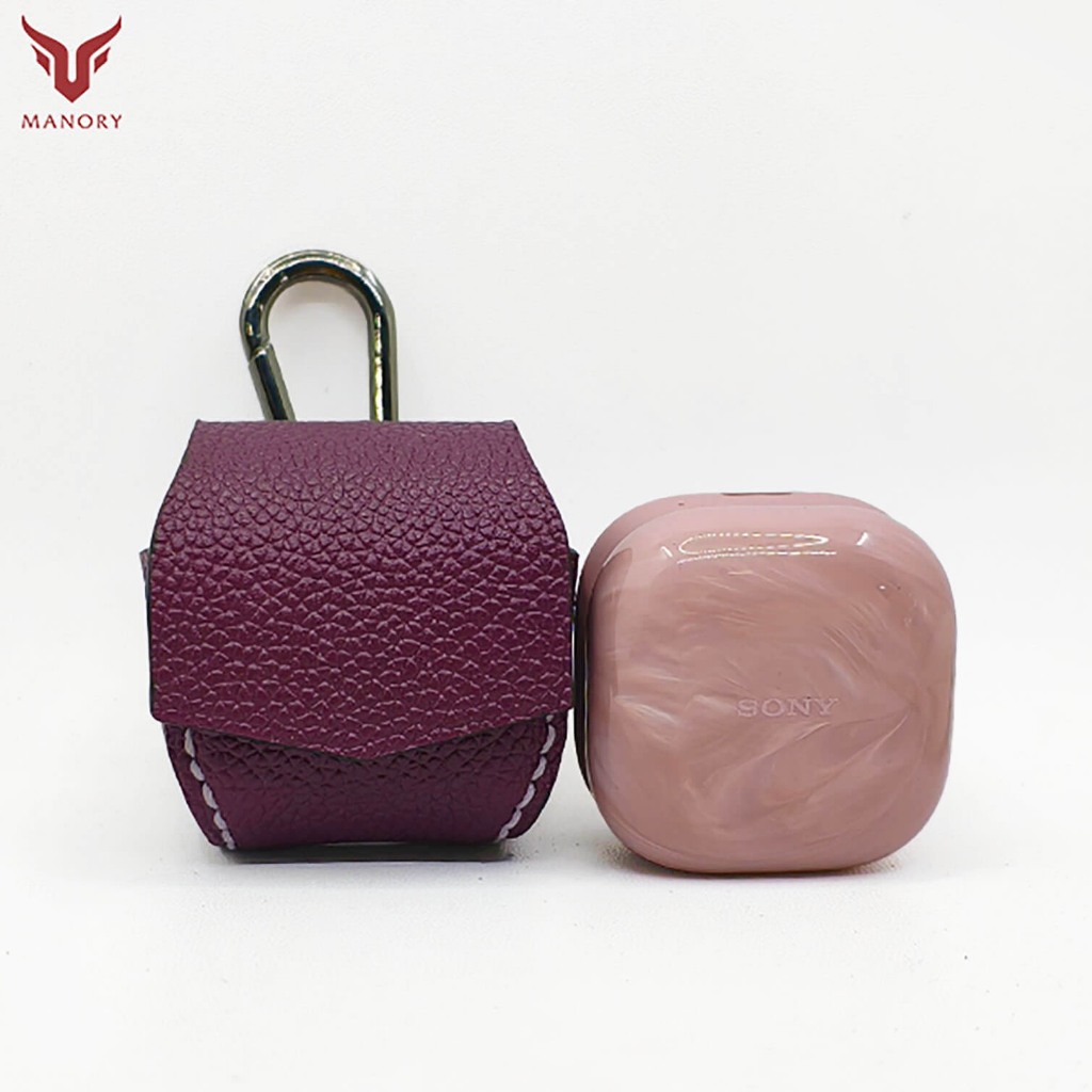 Bao da Sony Linkbuds Fit (WF-LS910N) - Manory Leather