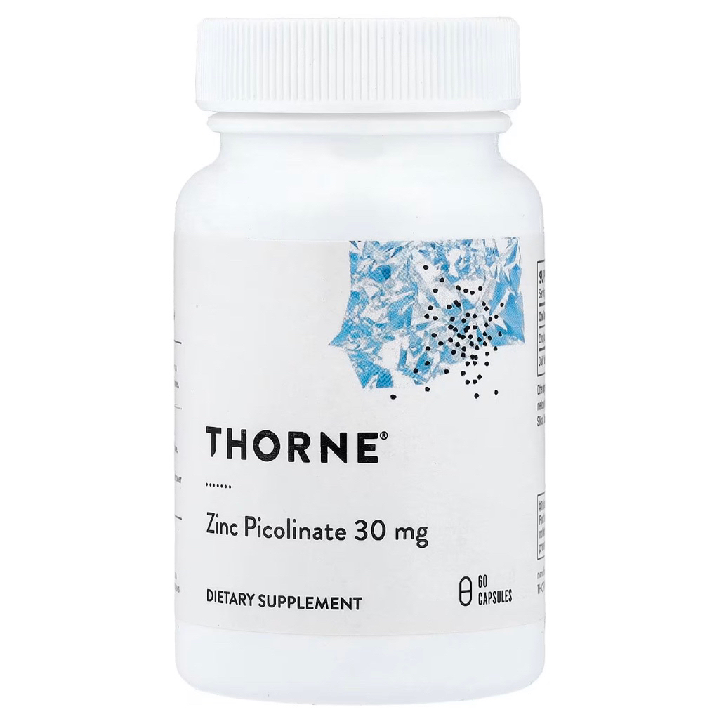Thực Phẩm Bảo Vệ Sức Khoẻ Thorne Zinc Picolinate 30mg — Viên Uống Bổ Sung Kẽm