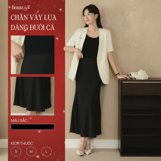  SET tách rời công sở nữ Gabriel Blazer BEAUTEBYV kẻ có lót đệm vai,chân váy Silvia áo Ella 