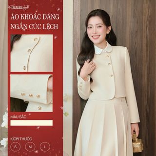   BÁN CHẠY - SẴN  Áo khoác nữ cúc lệch Blair Blazer BEAUTEBYV Chân váy Blair -  SET tách rời  