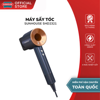 Máy Sấy Tóc Sunhouse SHD2321 Công Nghệ Ion Âm Hạn Chế Xơ Rối, Bảo Hành 12 Tháng, Chất Liệu Nhựa ABS