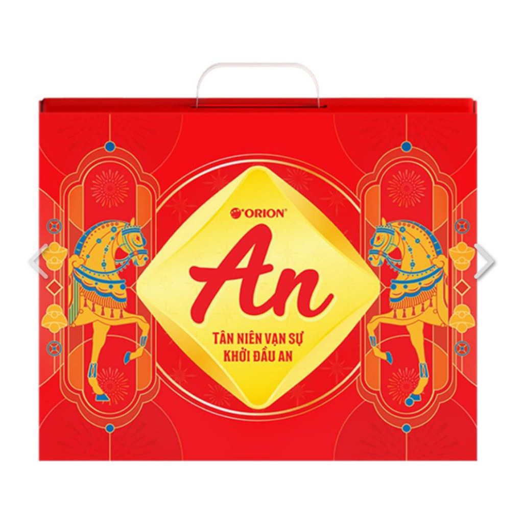 [Date Mới] Tết Phát Tài 2026 - Bộ quà Tết Orion Phúc 1 - Tv/xhb (745.6g/hộp)