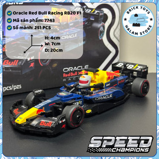   Đang HOT  Đồ chơi xe lắp ghép mô hình xe đua tốc độ Oracle Red Bull RB20 F1 mã 7743 tỉ lệ 1:43 