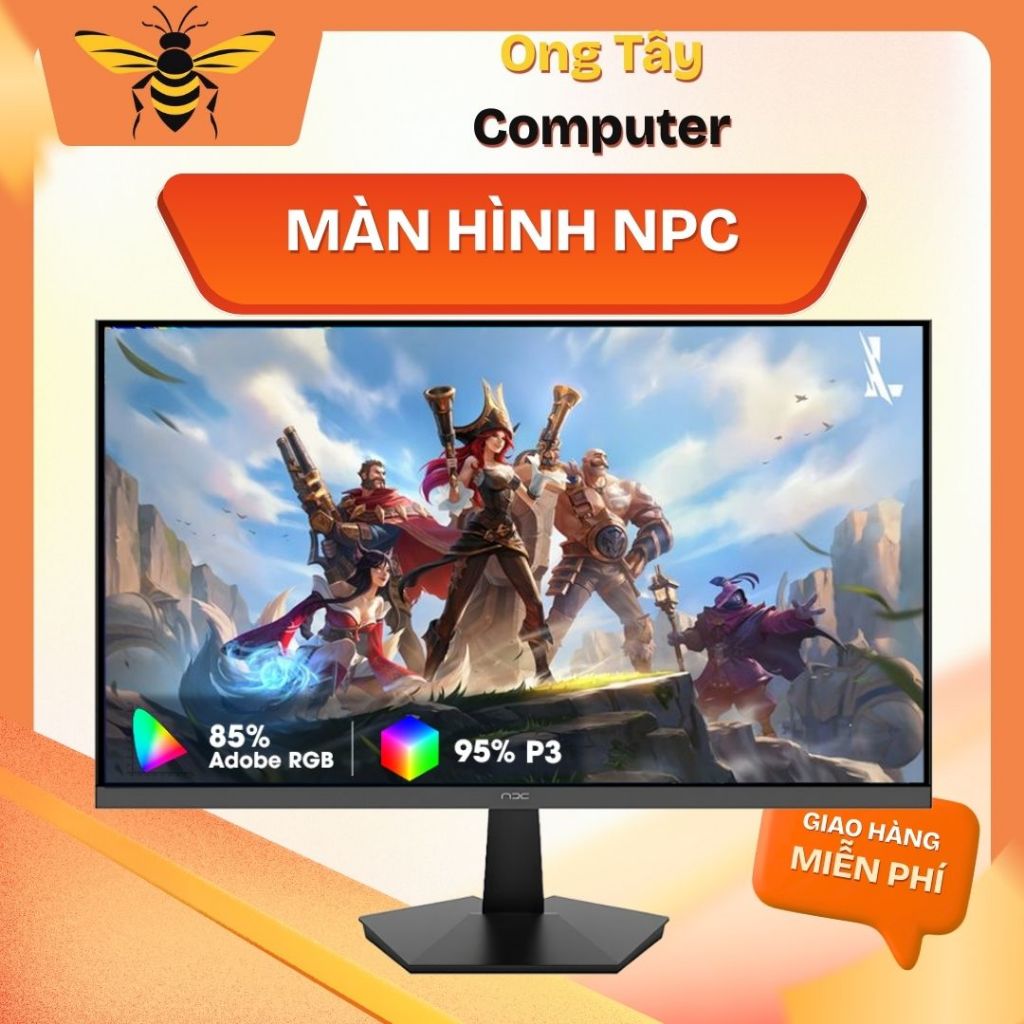 Màn hình PC NPC MF2775-V / MF2475-IPS (75Hz / IPS ) Hàng Chính Hãng chất đẹp