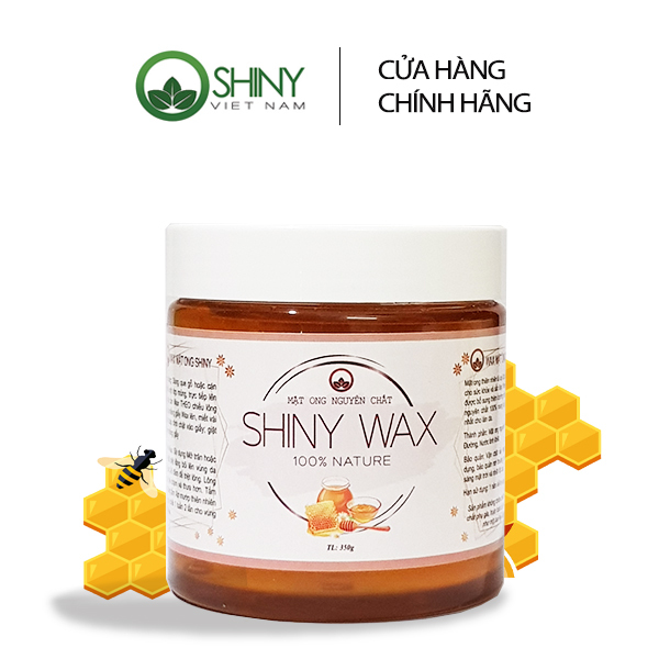 Combo sáp Wax lông Shiny và Mỡ trăn Shiny 10ml