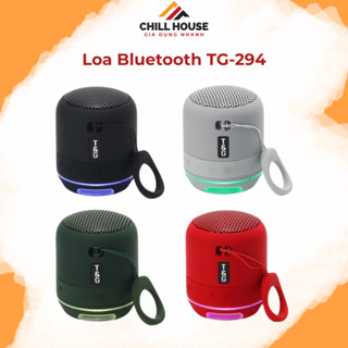  Loa Bluetooth TG294 - Âm Thanh Box Stereo  Bass Mạnh - Hiệu Ứng Đèn Led  Nhỏ Gọn  TF USB AUX Kêt Nối Laptop PC 