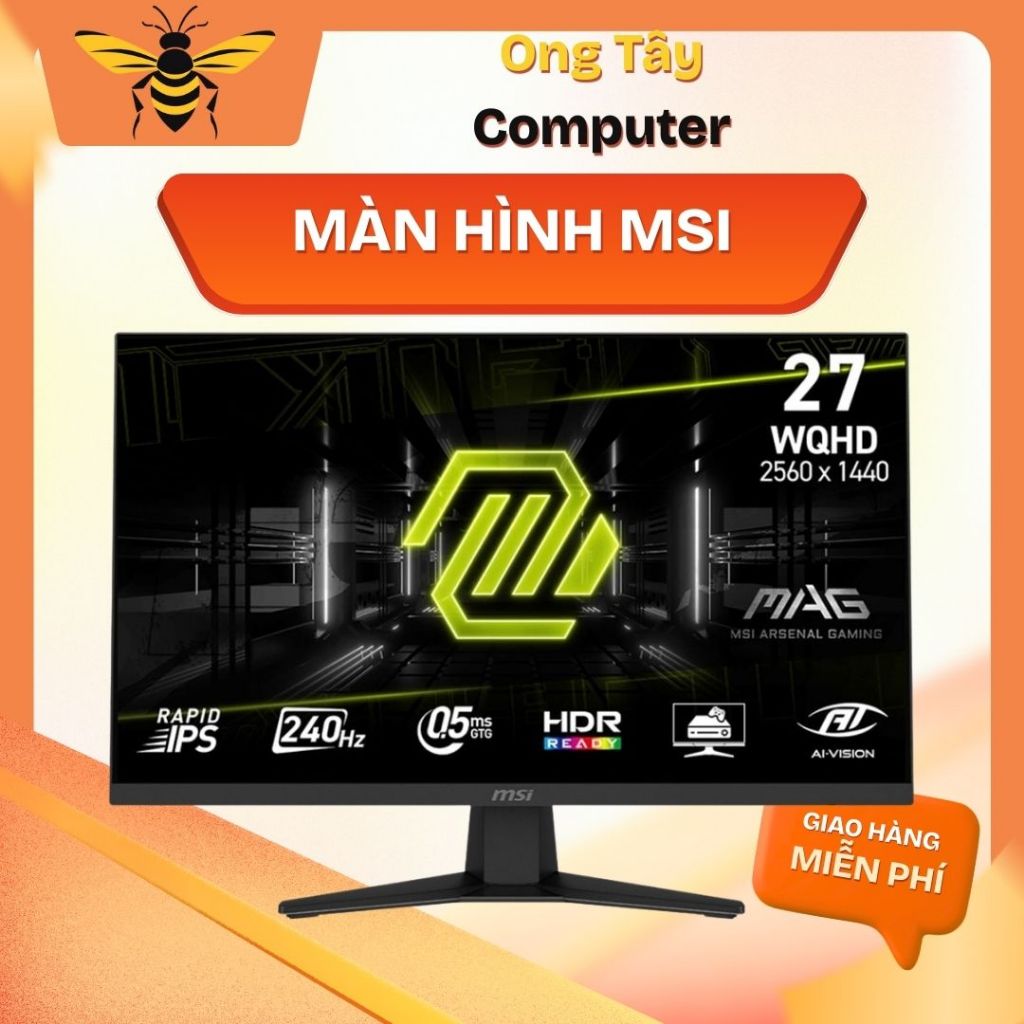 Màn hình LCD MSI PRO MP251 E2 / MP251L E2 24.5 inch FHD IPS 120Hz chất lượng cao